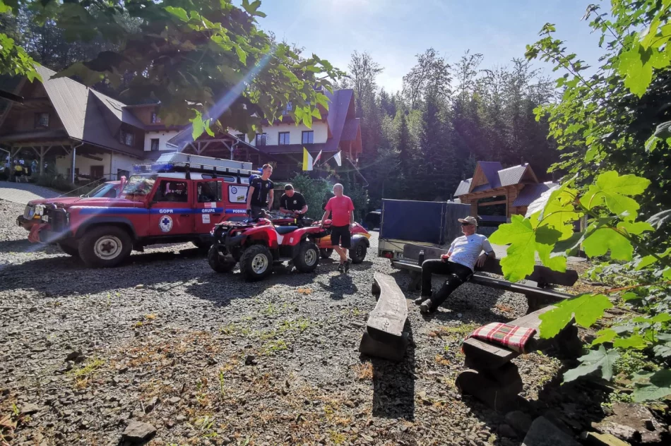 Nowa stacja ratunkowa GOPR w Beskidzie Wyspowym - zdjęcie 2