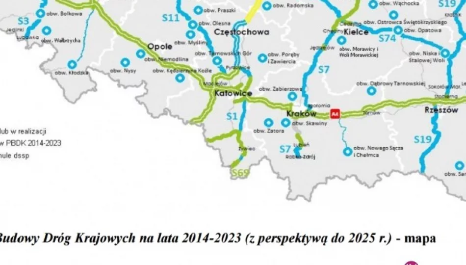 „Sądeczanka” w rządowym programie budowy dróg krajowych i autostrad na lata 2014-2023 - zdjęcie 1