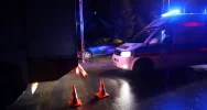 Samochód wypadł z jezdni i wjechał do przydrożnego rowu - zdjęcie 3