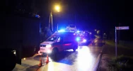 Samochód wypadł z jezdni i wjechał do przydrożnego rowu - zdjęcie 4