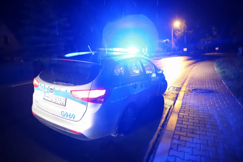 Samochód wypadł z jezdni i wjechał do przydrożnego rowu - zdjęcie 6