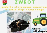 ZWROT PODATKU AKCYZOWEGO - od 1 sierpnia składanie wniosków - zdjęcie główne