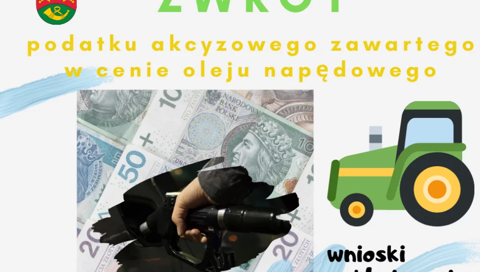 ZWROT PODATKU AKCYZOWEGO - od 1 sierpnia składanie wniosków - zdjęcie 1