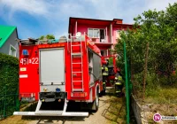 Pożar w domu - spłonęło łóżko - zdjęcie główne