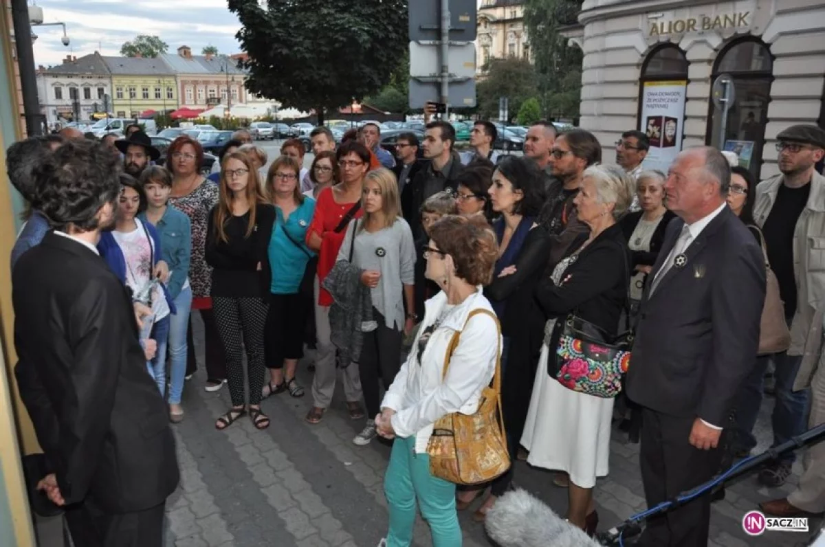 Uczcili 73. rocznicę likwidacji getta żydowskiego w Nowym Sączu