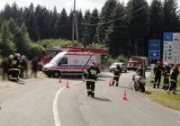 Muszynka - ranny motocyklista - zdjęcie główne