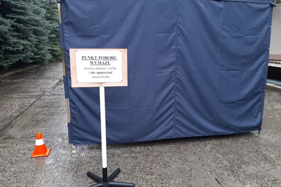 Ruszył punkt wymazowy w Nowym Sączu - zdjęcie 2