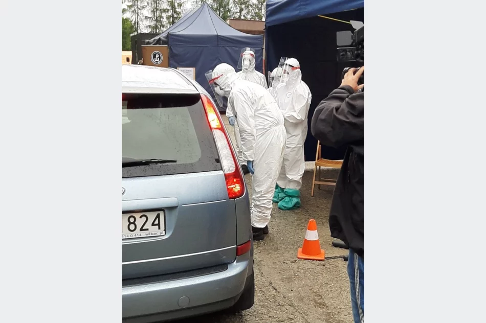 Ruszył punkt wymazowy w Nowym Sączu - zdjęcie 8