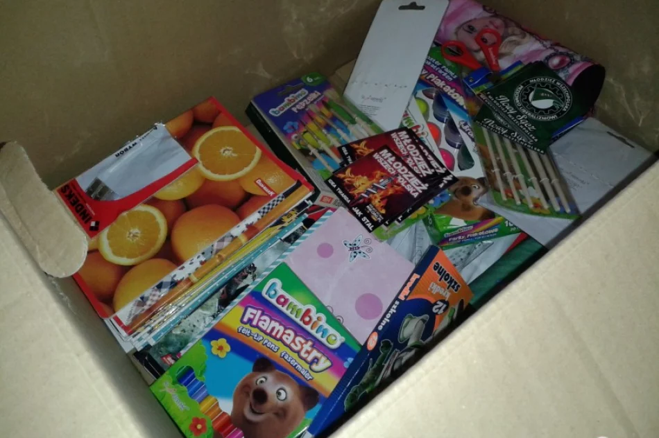 Młodzież Wszechpolska przygotowała wyprawkę dla dzieci - zdjęcie 3