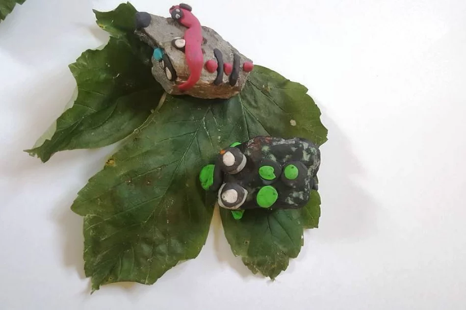 Artystyczne wakacje w świetlicach w Lipowem i Starej Wsi - zdjęcie 11