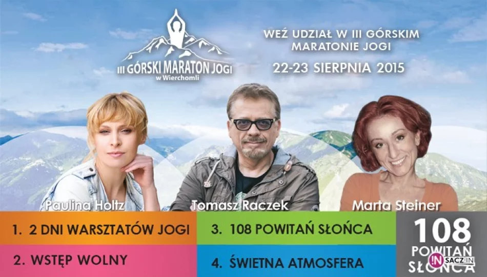 Górski Maraton Jogi w Wierchomli - zdjęcie 1