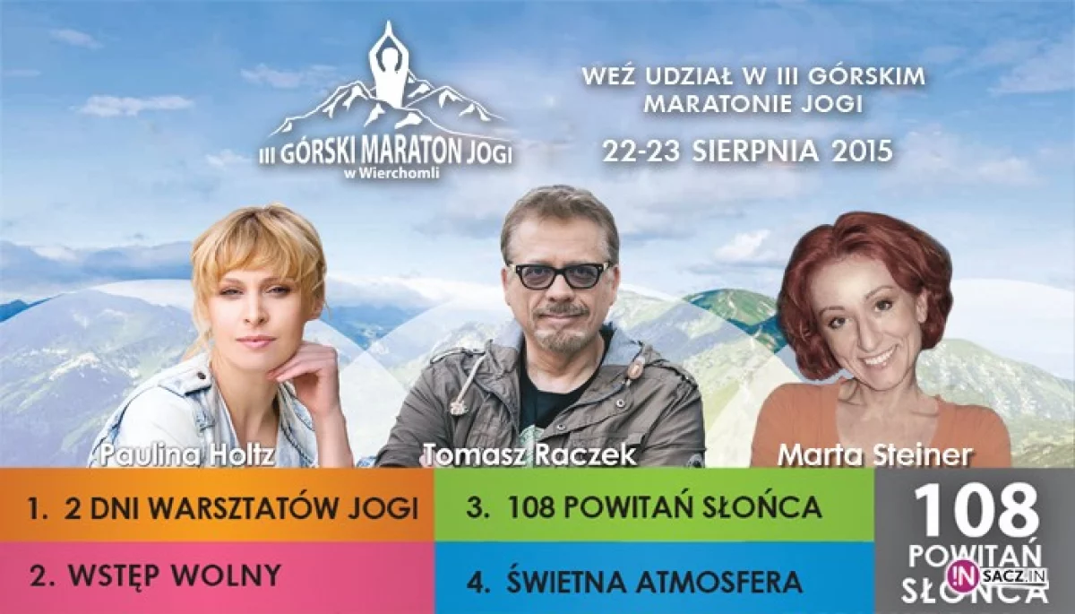 Górski Maraton Jogi w Wierchomli