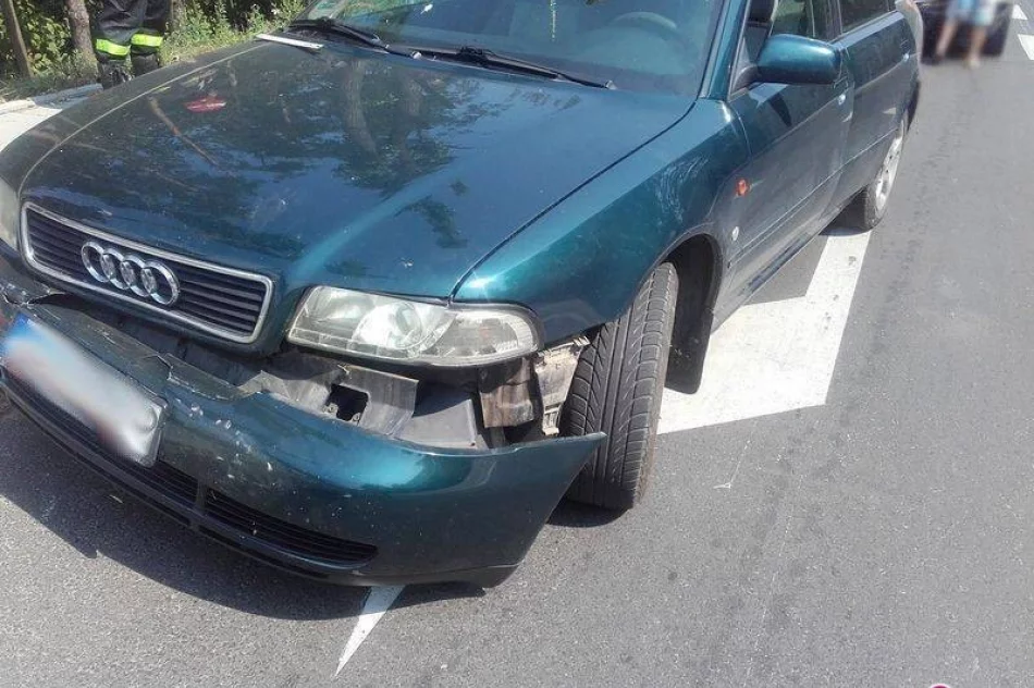 Stary Sącz – zderzenie trzech pojazdów - zdjęcie 2