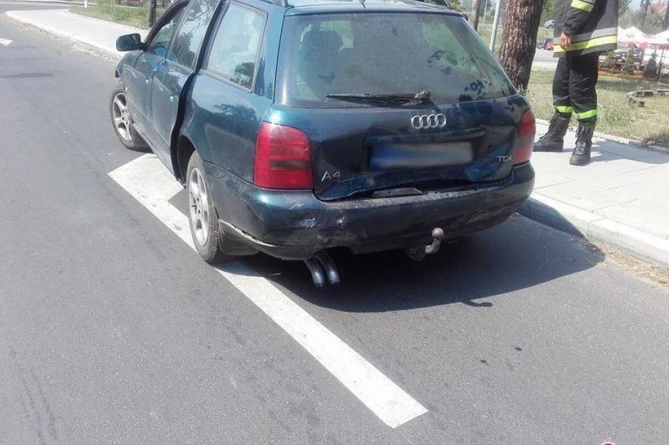 Stary Sącz – zderzenie trzech pojazdów - zdjęcie 3