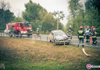 Toyota uderzyła w bariery - zdjęcie główne