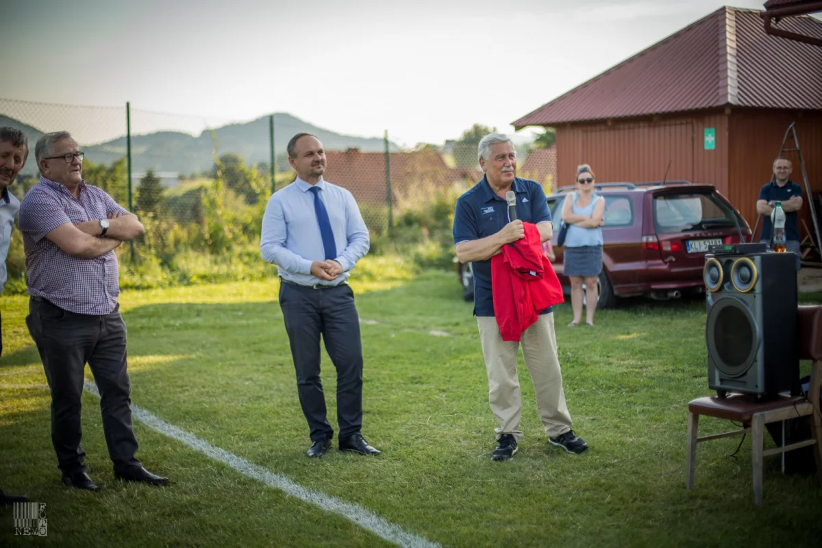 Jerzy Engel i Maciej Szczęsny na ziemi limanowskiej