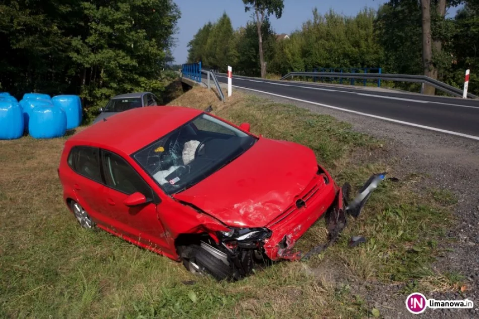 Zderzenie samochodów na DK28 - zdjęcie 4