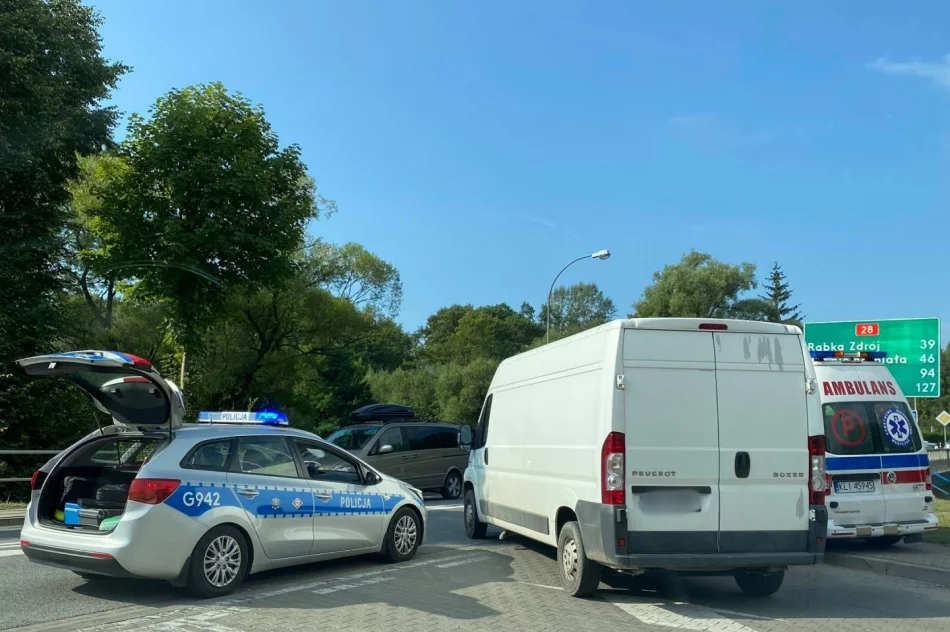 Samochód dostawczy potrącił pieszą - zdjęcie 2