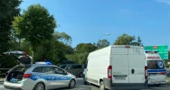 Samochód dostawczy potrącił pieszą - zdjęcie 2