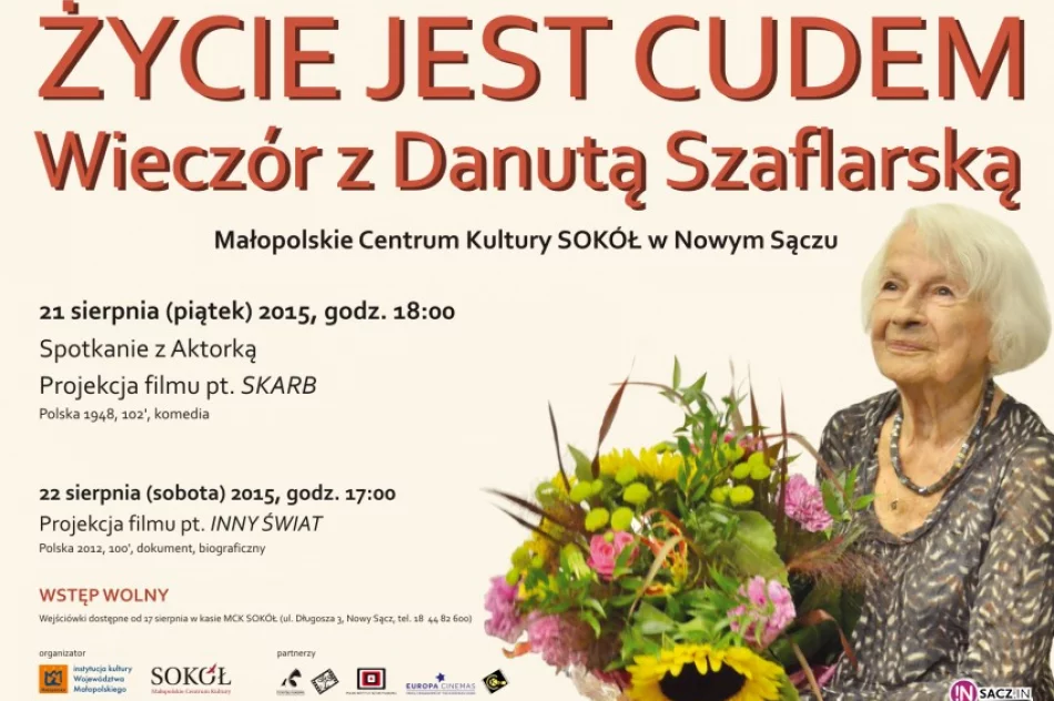 'Życie jest cudem' wieczór z Danutą Szaflarską - zdjęcie 2