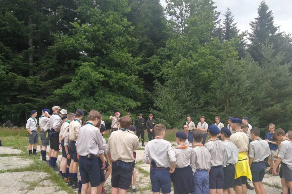 Leśne obozy harcerskie pod nadzorem strażaków - zdjęcie 2