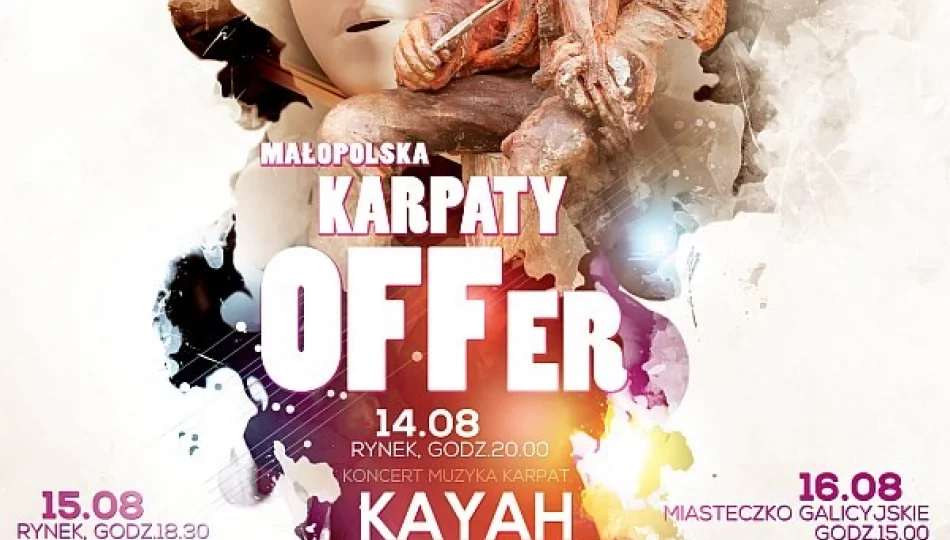 Już VII raz Karpaty OFFer. Jutro (14. 08.) wystąpi Kayah - zdjęcie 1