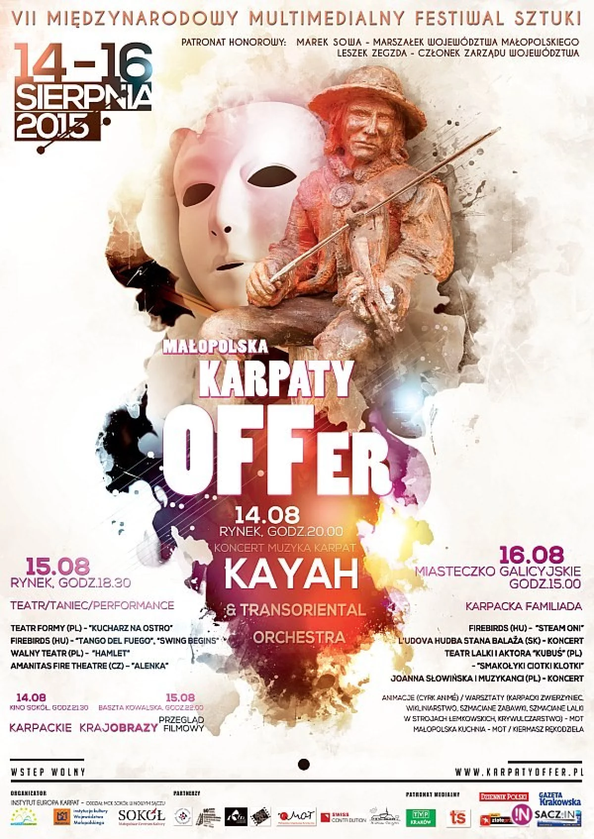 Już VII raz Karpaty OFFer. Jutro (14. 08.) wystąpi Kayah