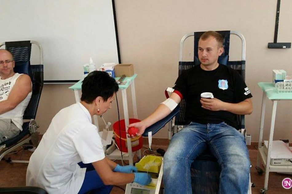 Polała się strażacka krew - aż 13,5 litra - zdjęcie 2