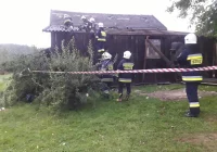 10 interwencji po nawałnicy. Uszkodzone dachy - zdjęcie główne