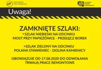 GPN zamyka szlaki turystyczne na czas prac - zdjęcie główne