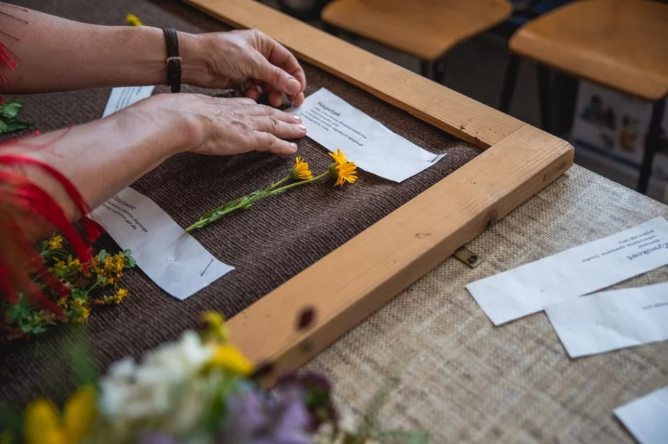 Zielarskie warsztaty w Pisarzowej w ramach Otwartej Pracowni na Szlaku Rzemiosła - zdjęcie 6