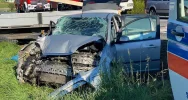 Ford zderzył się z Mercedesem, jedna osoba trafiła do szpitala - zdjęcie 3