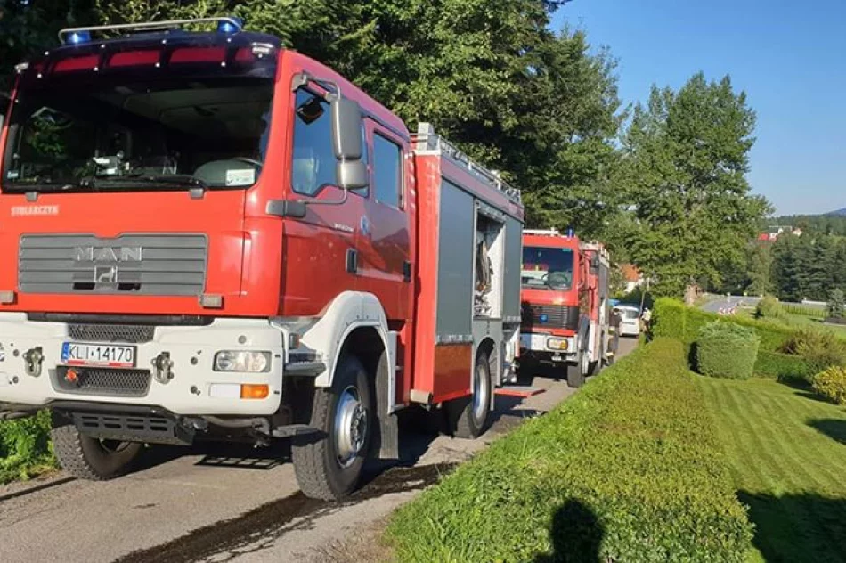 Samochód zapalił się w trakcie jazdy - zdjęcie 3
