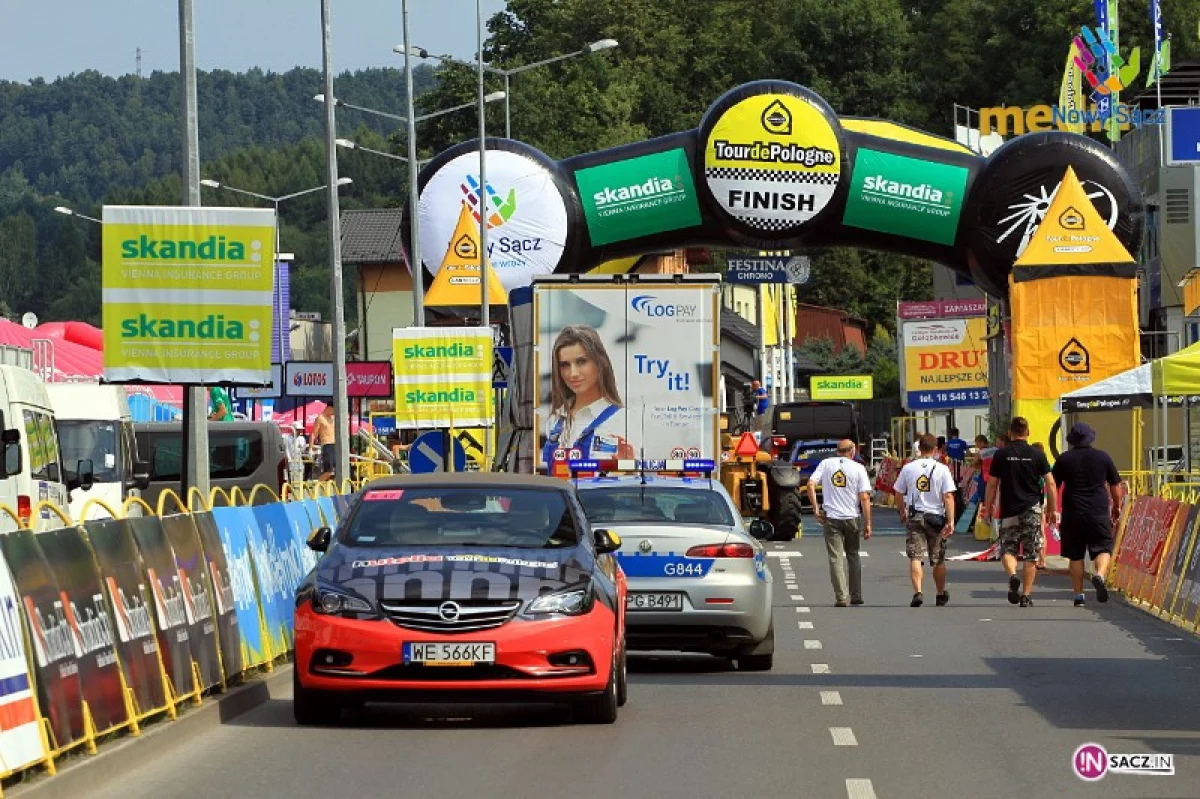 Nowy Sącz w kolorach Tour de Pologne!