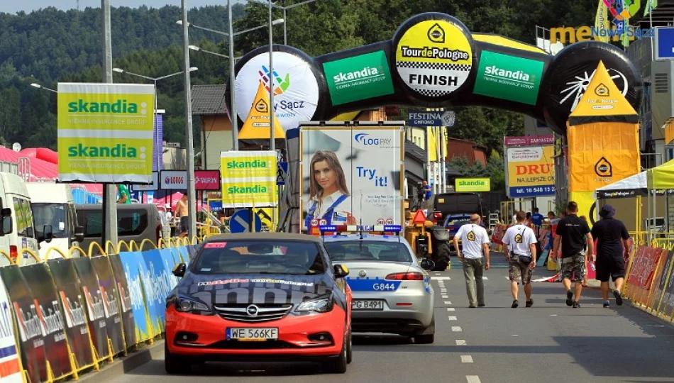 Nowy Sącz w kolorach Tour de Pologne! - zdjęcie 1