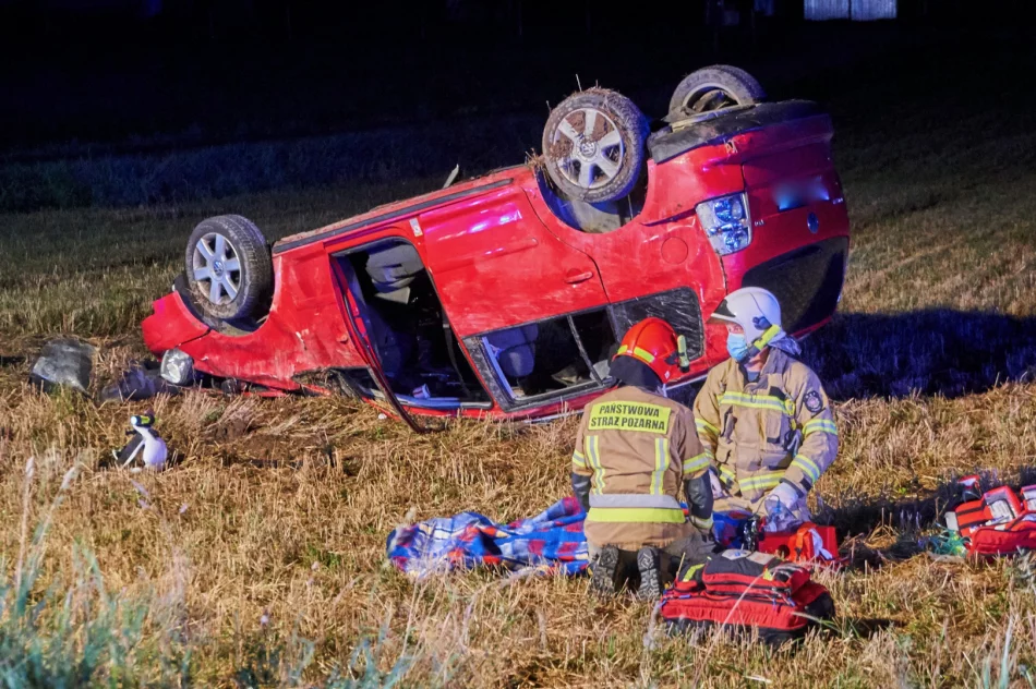 Ciężki stan kobiety rannej w wypadku - zdjęcie 3