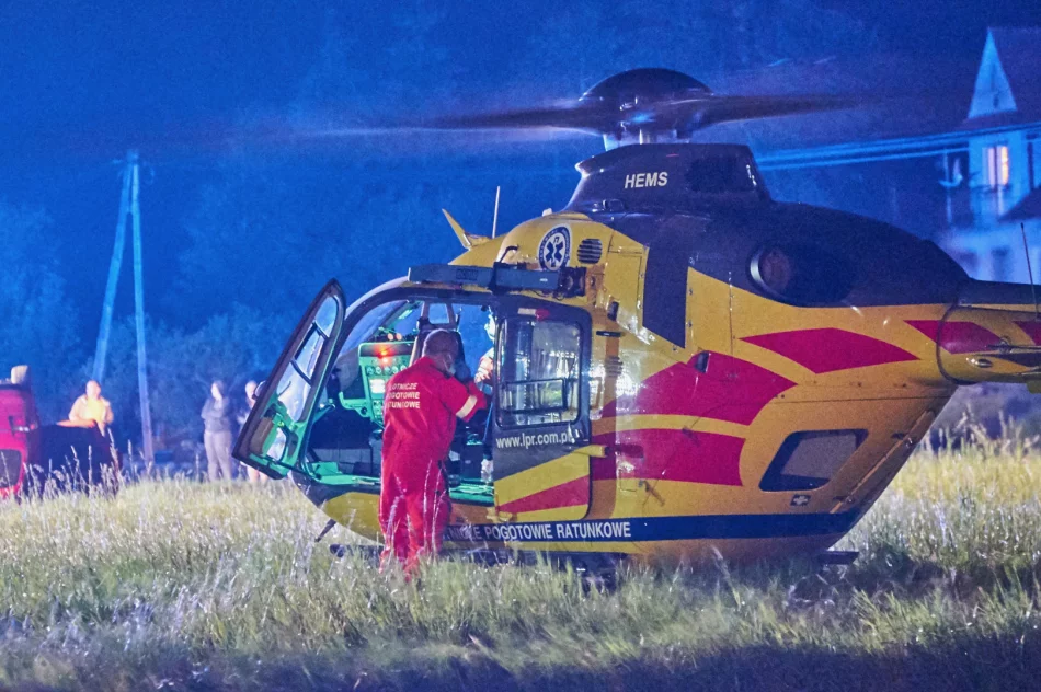 Ciężki stan kobiety rannej w wypadku - zdjęcie 6