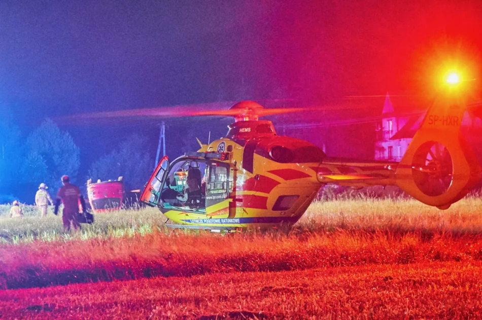 Ciężki stan kobiety rannej w wypadku - zdjęcie 7