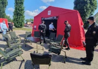 50 namiotów do prowadzenia działań związanych z walką z COVID-19 dla Ochotniczych Straży Pożarnych z regionu - zdjęcie główne