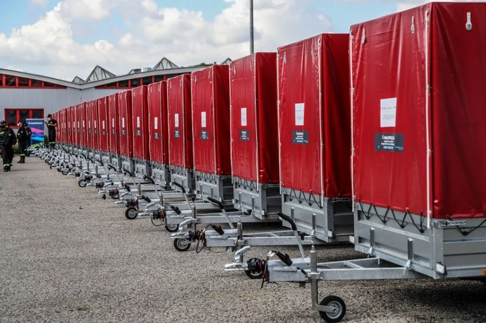 50 namiotów do prowadzenia działań związanych z walką z COVID-19 dla Ochotniczych Straży Pożarnych z regionu - zdjęcie 6