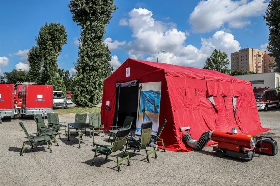 50 namiotów do prowadzenia działań związanych z walką z COVID-19 dla Ochotniczych Straży Pożarnych z regionu - zdjęcie 7