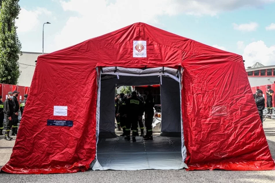 50 namiotów do prowadzenia działań związanych z walką z COVID-19 dla Ochotniczych Straży Pożarnych z regionu - zdjęcie 8