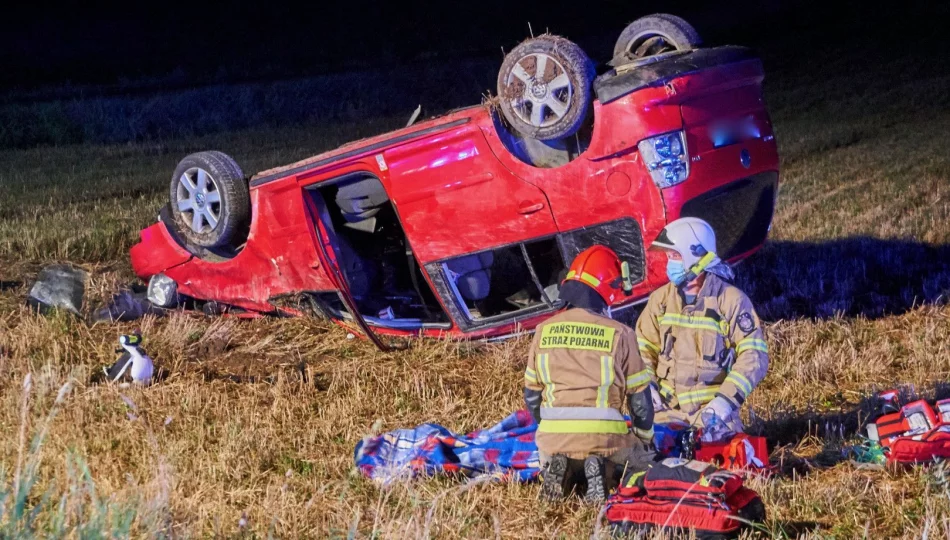 Jest w śledztwo w sprawie wypadku nietrzeźwego kierowcy. Stan 20-letniej pasażerki jest ciężki - zdjęcie 1