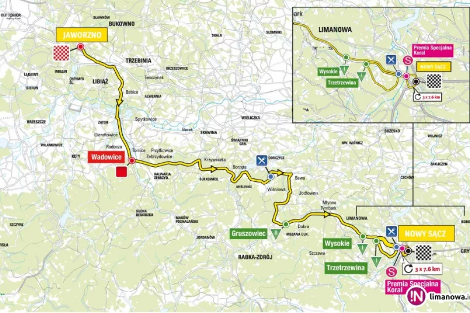 TdP. Będą duże utrudnienia: zamknięta 'krajówka' i zakaz parkowania - zdjęcie 2