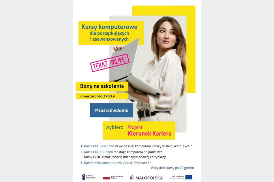 Rozpoczął się nabór na kursy online - zdobądź kwalifikacje bez wychodzenia z domu - zdjęcie 2