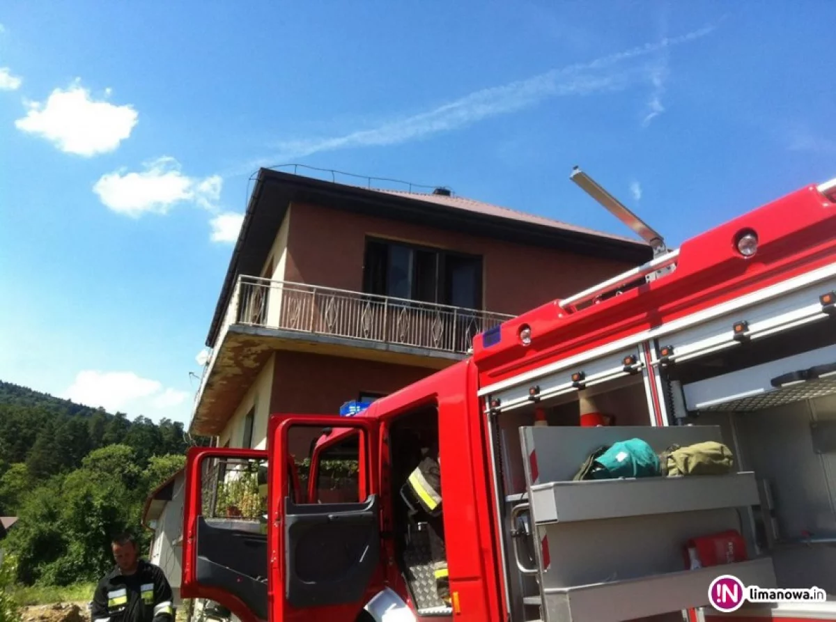 Pożar w budynku mieszkalnym. Przyczyna nieustalona, straty na 20 tys. zł