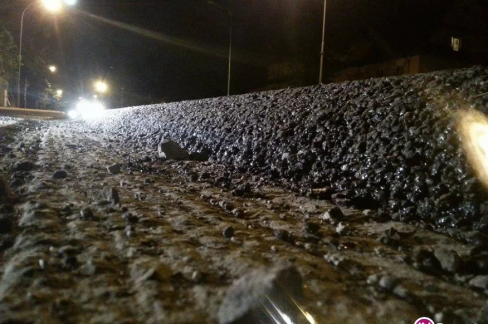 Bezmyślność drogowców? Można stracić zderzak - zdjęcie 2