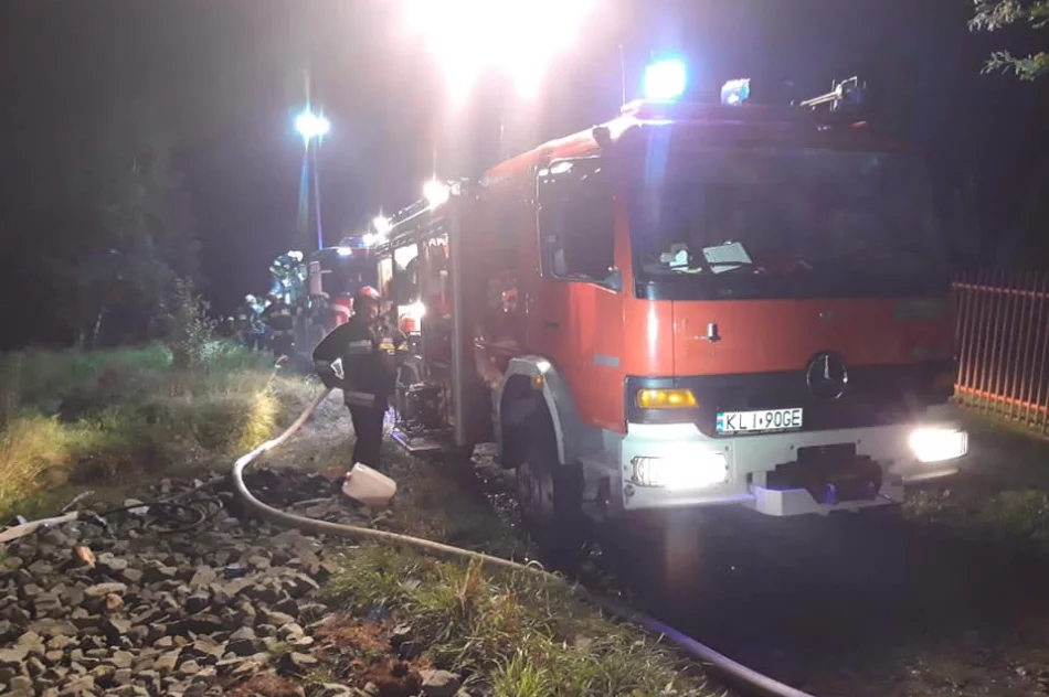 Spłonął drewniany budynek - zdjęcie 4