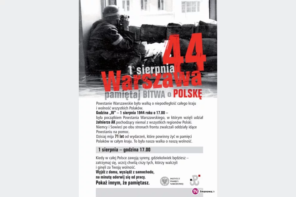 Jutro syreny zawyją w godzinę 'W' - zatrzymaj się na chwilę - zdjęcie 2