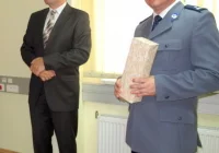 Policjanci świętowali i dostali alkomat od burmistrza Krynicy - zdjęcie główne